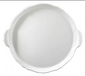 Antico Doccia White Cake Plate