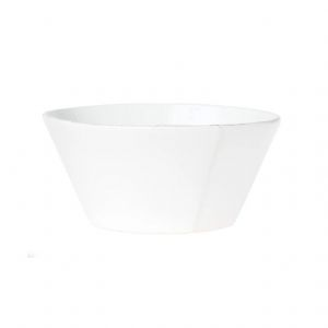 Lastra White Stacking Serving Bowl Large