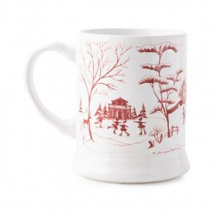 Winter Frolic 'Mr. & Mrs. Claus' Ruby Mug