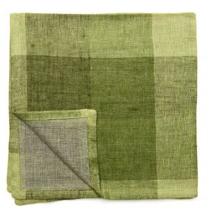 Blanket Check Napkin Green