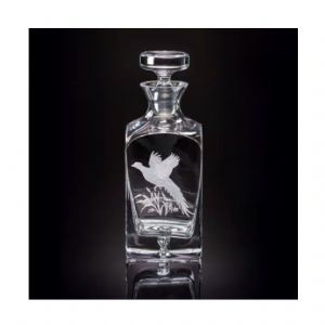 Game Birds Decanter with Pheasant