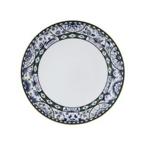 Victoria's Garden Blue & Green Dinner Plate