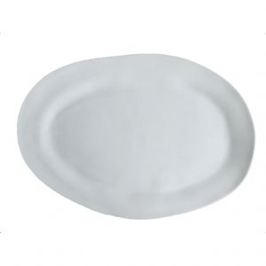 Gloss White Oval Platter