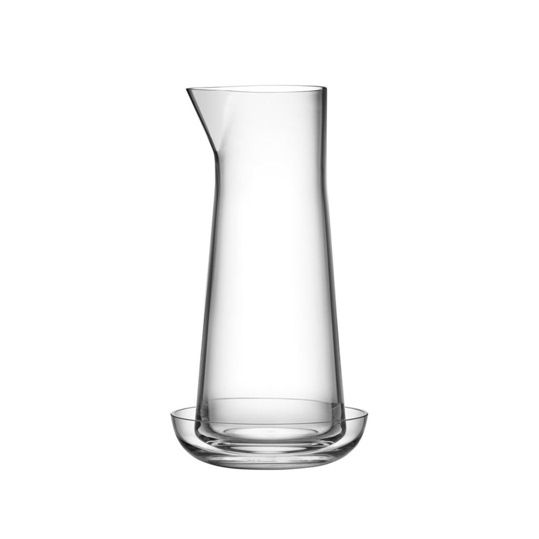 Informal Carafe With Bowl Clear