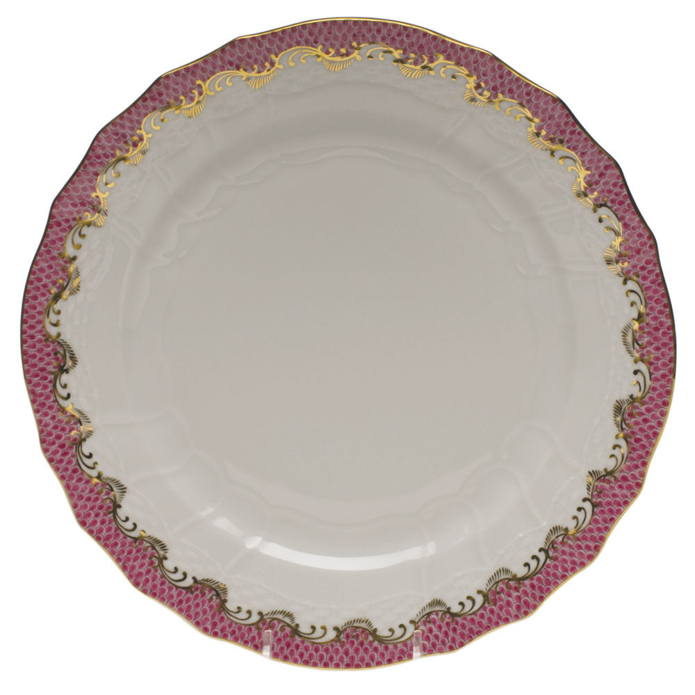 Fish Scale Pink Service Plate