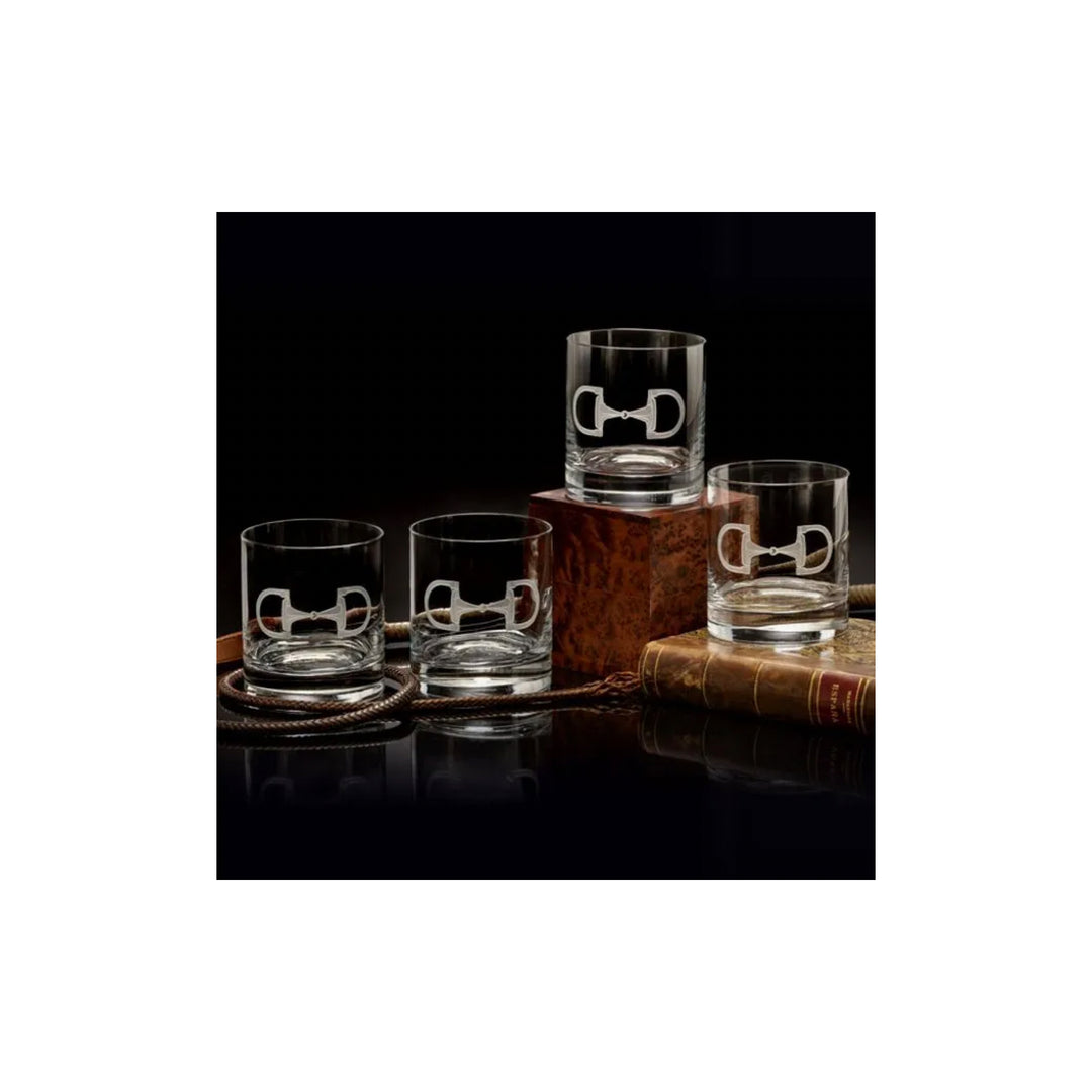 Cheval Double Old Fashion Tumblers, Set of Four