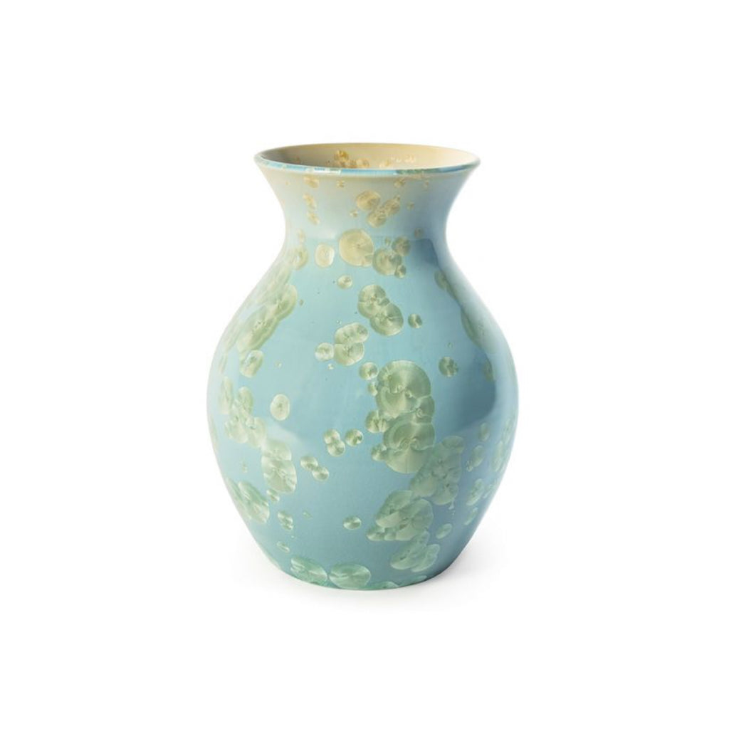 Curio Crystalline Vase Medium, Jade