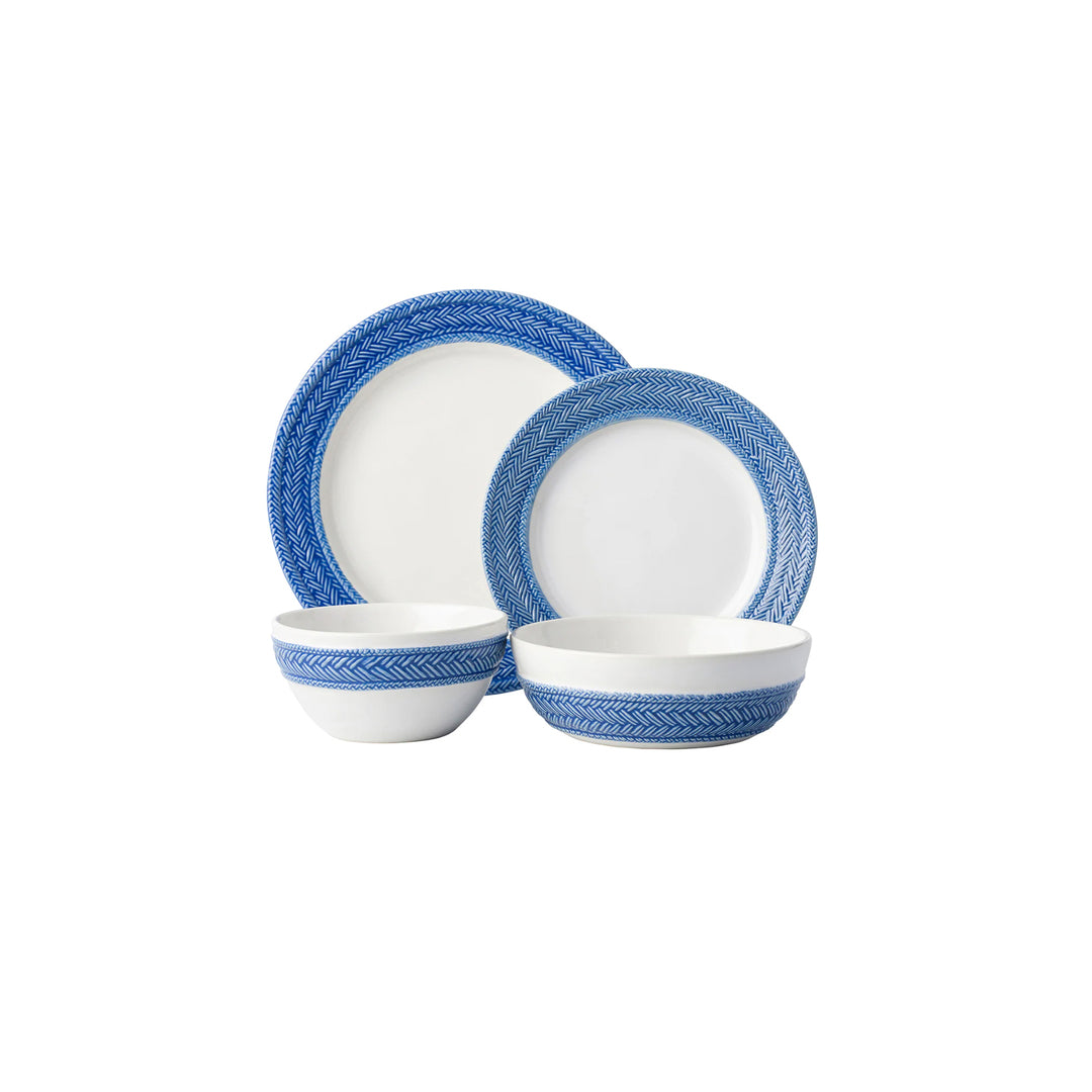 Le Panier White/Delft Salad Plate