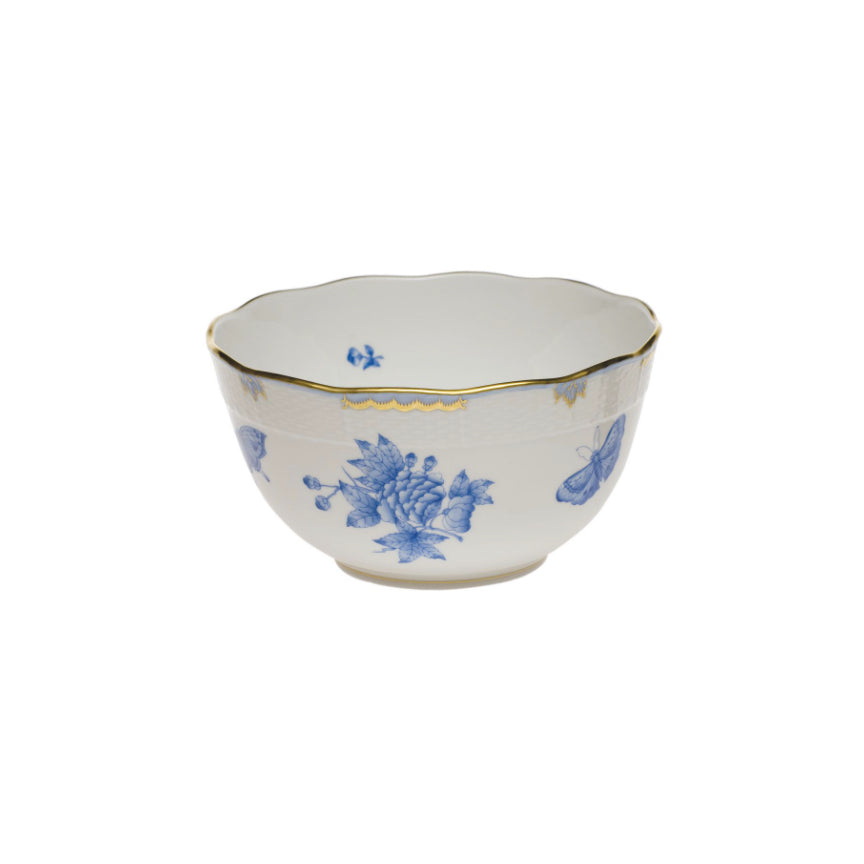 Fortuna Blue Round Bowl