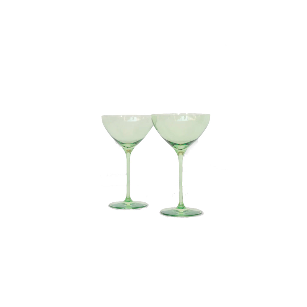 Martini Coupes, Pair