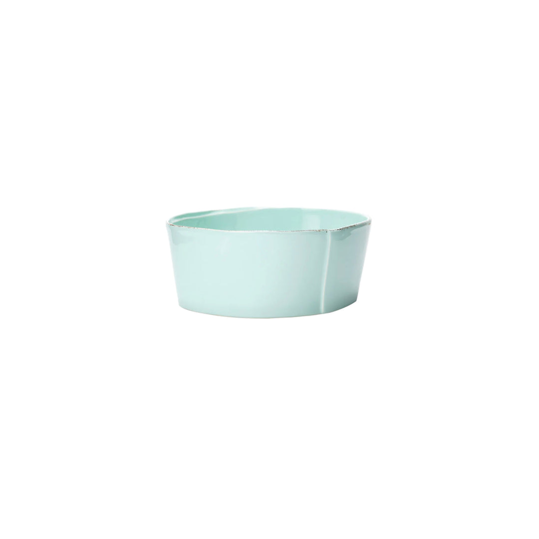 Lastra Aqua Medium Serving Bowl