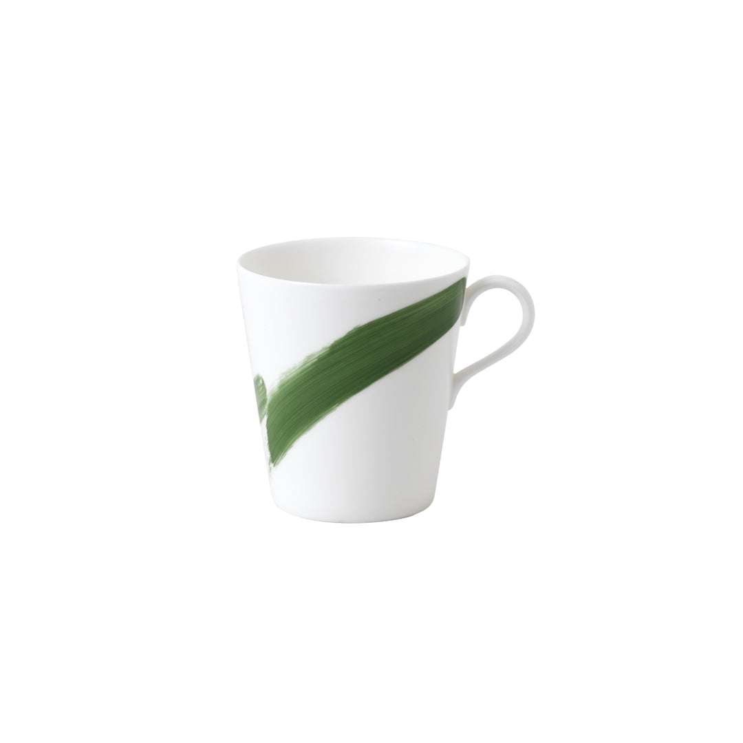 Brushstroke Green Mug