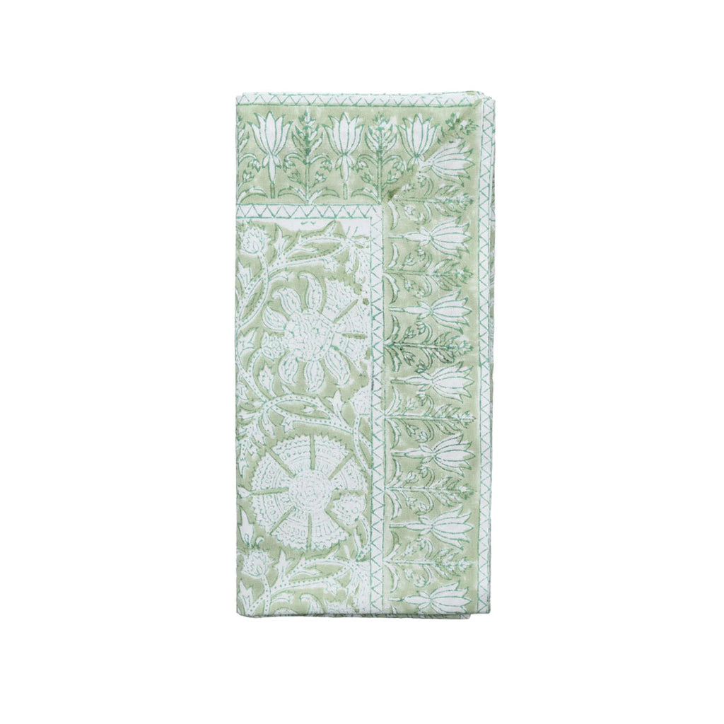 Provence Napkin in Mint, Set of Four