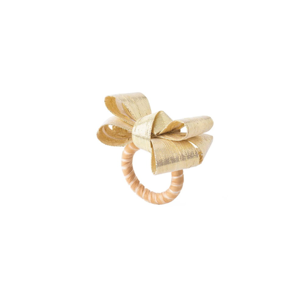 Tuxedo Gold Napkin Ring