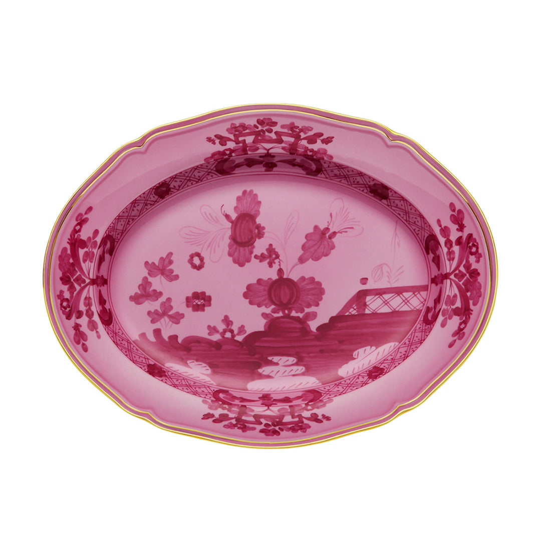 Oriente Italiano Porpora Oval Platter Large