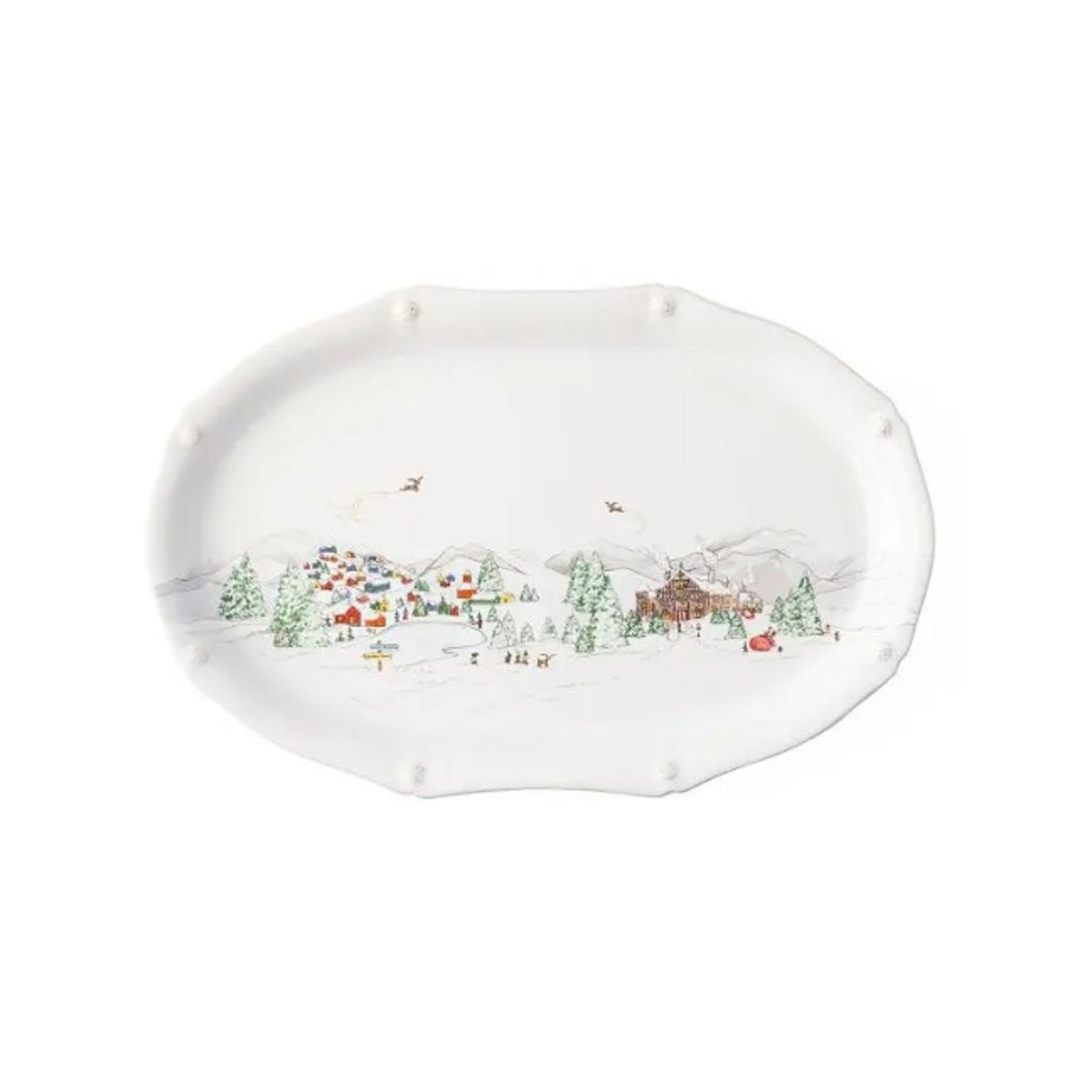 Berry & Thread North Pole Oval Platter