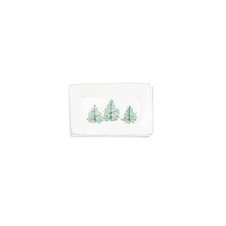 Lastra Holiday Small Rectangular Platter