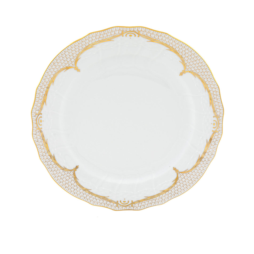 Golden Elegance Service Plate