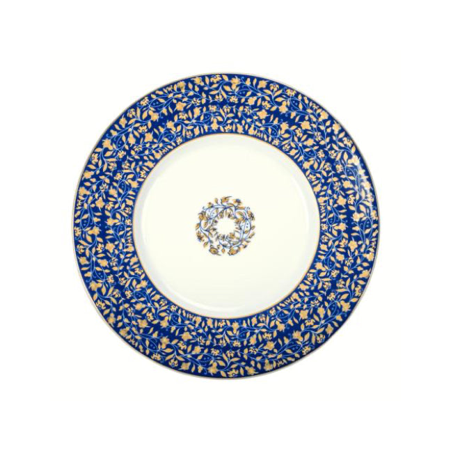 Vignes Dessert Plate Blue